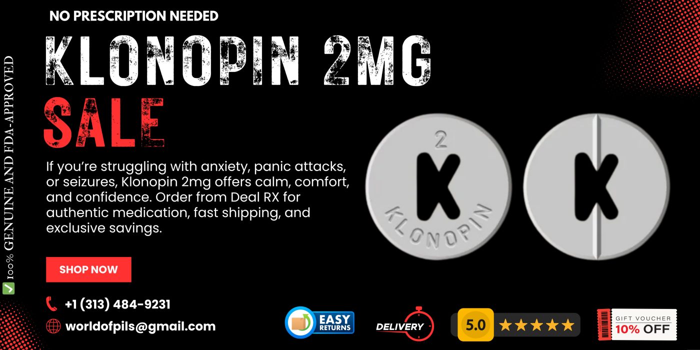 Buy Klonopin 2mg Online – Powerful Relief for Anxiety, Panic & Seizures 8 Klonopin 2mg